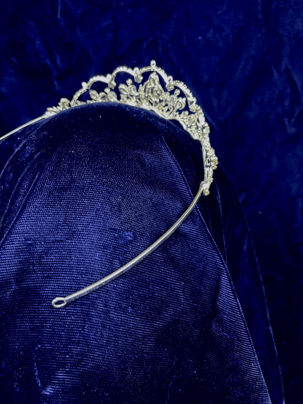 Dainty Swarovski crystal bridal tiara